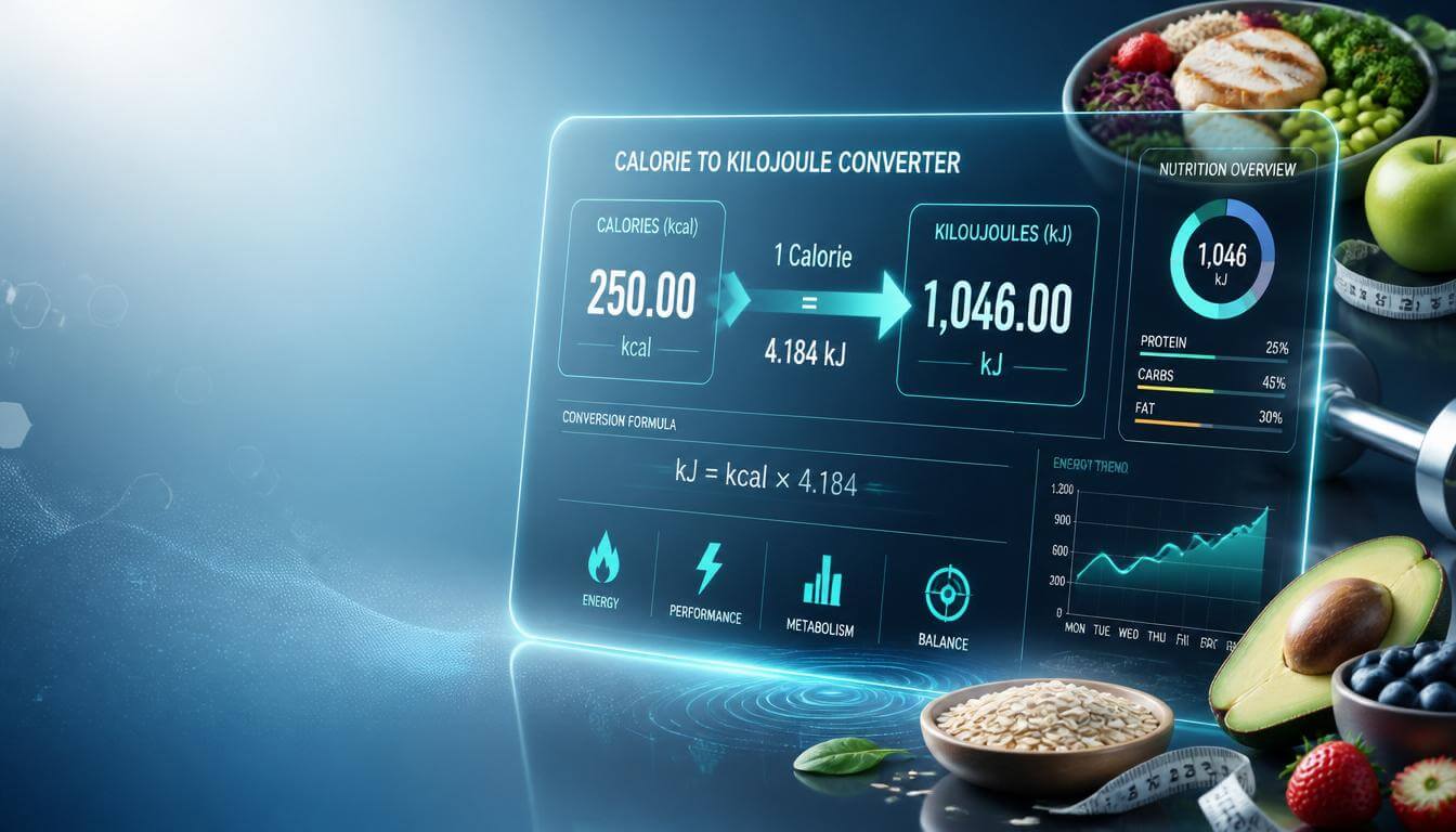feature image for How to Convert Calories to kJ